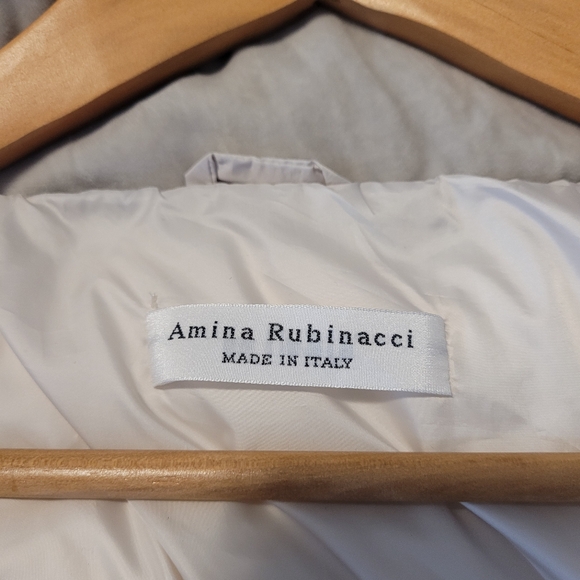 Amina Rubinacci Jacket size IT46/US10, grey color, made in Italy - Picture 7 of 7